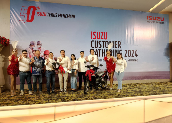 Rayakan Tahun Emas, Isuzu Rayakan di 50 Titik se-Indonesia