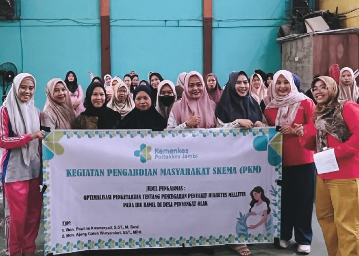 Optimalisasi Pengetahuan tentang Pencegahan Penyakit Diabetes Mellitus pada Ibu Hamil di Desa Penyengat Olak