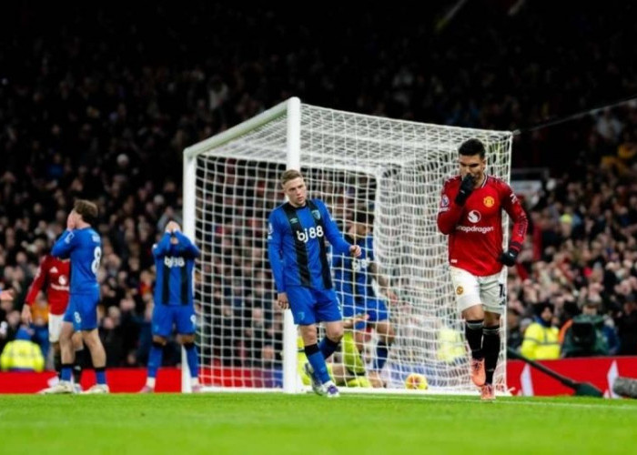 Ditahan Imbang Bournemouth 4-4, Manchester United Gagal Geser Crystal Palace