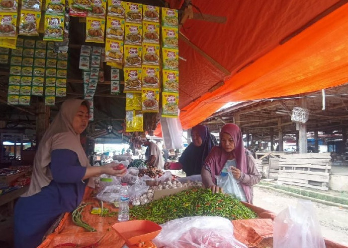 Pasca Lebaran, Harga Bahan Pokok di Pasar di Muaro Jambi Melonjak Drastis
