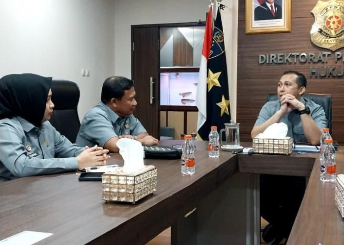 Tingkatkan Peran PPNS KI di Daerah, Kanwil Kementerian Hukum Jambi Bahas Penegakan bersama DJKI
