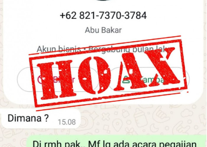 Hati-Hati, Penipuan WhatsApp Menggunakan Nama Pejabat Kota Jambi Kembali Marak