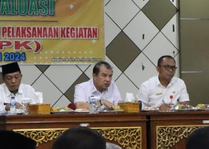 OPD Diminta Percepat Kegiatan dan Pertanggungjawaban, Pj Bupati Pimpin Rapat Evaluasi LPPK 2024