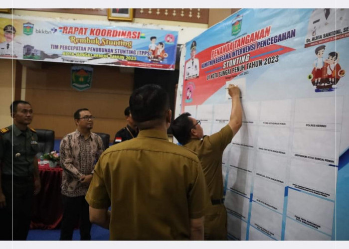 Rembuk Stunting TPPS Kota Sungai Penuh Tahun 2023