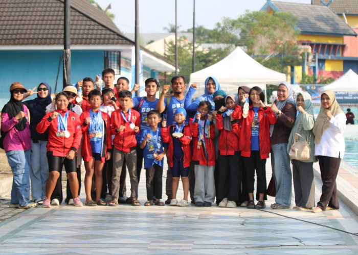 Panen 52 Medali di Fun Swimming, BBSC Jambi Tumbuh Bersama Atlet Muda