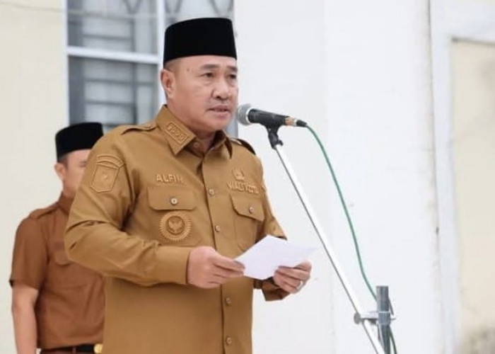 Pimpin Apel Perdana, Wako Alfin Ingatkan ASN Soal Disiplin dan Pelayanan Masyarakat