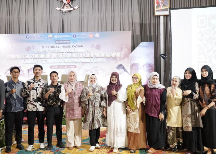 Kadiv Yankum Kanwil Kemenkum Jambi Hadiri Diseminasi Kajian Pengembangan UMKM di Kawasan Muara Jambi