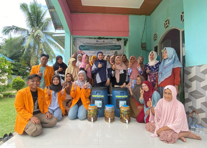 UMKM Mawar Ulu Gedong Tingkatkan Kapasitas Pengolahan Limbah dan Inovasi Produk Melalui Program PKM