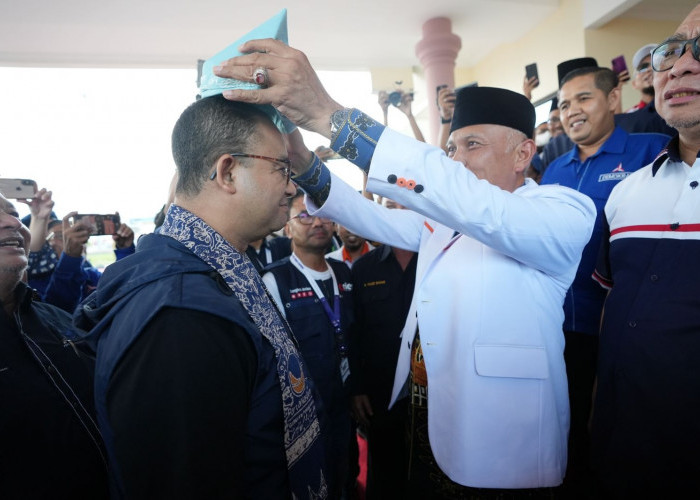 Tiba di Ranah Minang, Anies Baswedan Diteriaki Presiden