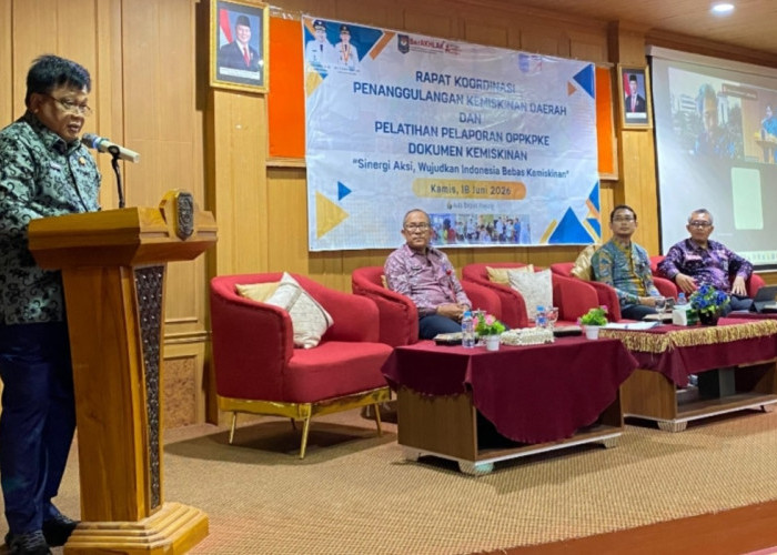Bidik 0,55 Persen Angka Kemiskinan Ekstrem, Sekda Zulhifni: SKPD Jangan Copy-Paste Program