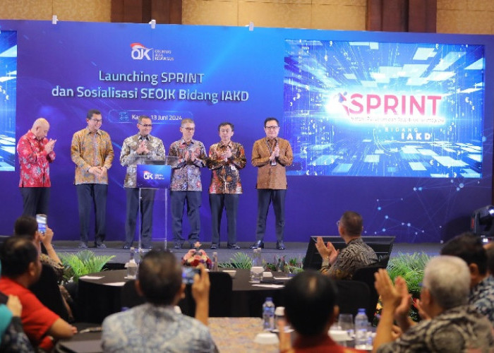 OJK Kembangkan Perizinan Terintegrasi Inovasi Teknologi Sektor Keuangan, Launching Aplikasi Sprint