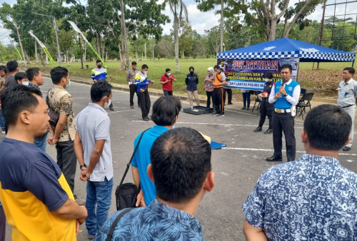 Safety Driving dan Pengawalan Driver Ambulan Jasa Raharja Bersama Polres Muaro Jambi