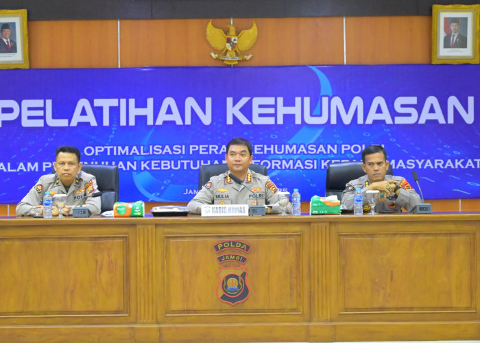 Bidhumas Polda Jambi Gelar Pelatihan Kehumasan untuk Optimalisasi Informasi Publik