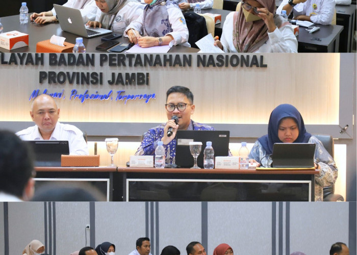 Perkuat Pencegahan Kasus Pertanahan di Provinsi Jambi, Kanwil BPN Provinsi Jambi Evaluasi Pelaksanaan Permen