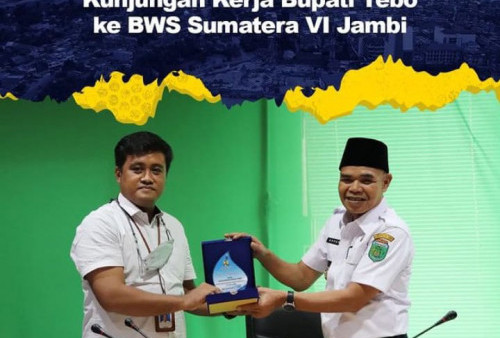 Balai Wilayah Sungai Sumatera VI Terima Kunjungan Bupati Tebo