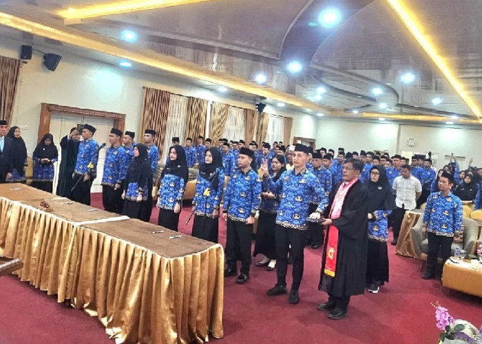 Resmi Dilantik, Ini Rincian Lengkap 130 PNS Baru di Kanwil Kemenag Jambi
