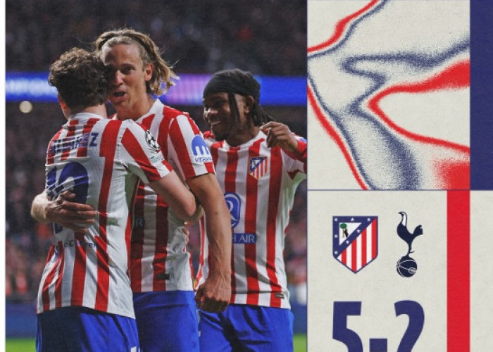 Atletico Madrid Bantai Tottenham 5-2, Alvarez Cetak Dua Gol