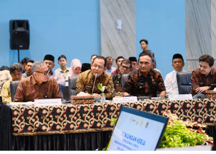 Bupati Muaro Jambi BBS Hadiri Kunjungan Kerja Reses Komisi II DPR RI di Provinsi Jambi