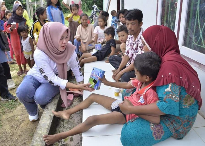 Dihadiri Langsung Armayanti Aspan, Dinkes Gelar Pelayanan Kesehatan Gratis di Sumay