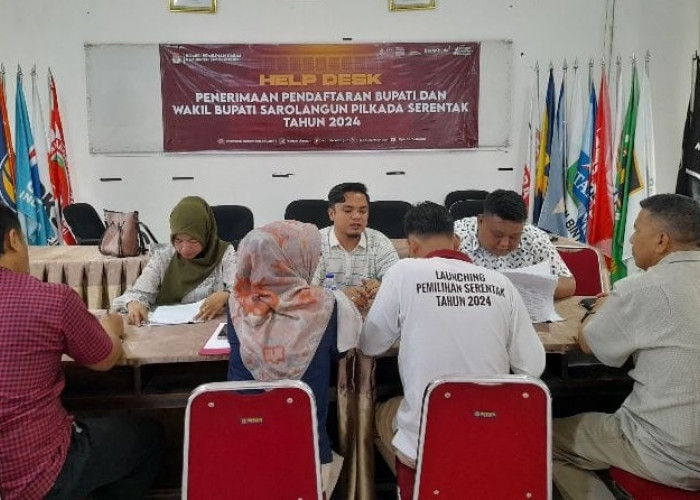 KPUD Sarolangun Tetapkan 5 Paslon Ikut Pilkada Serentak 2024