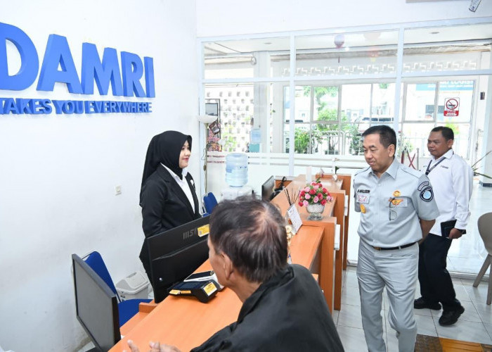 Dorong Transportasi Publik yang Berkeselamatan, Jasa Raharja Lakukan Kunjungan Kerja ke Perum DAMRI Station