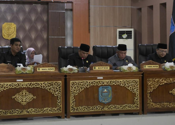 Bupati Sampaikan Nota Keuangan RAPBD 2023