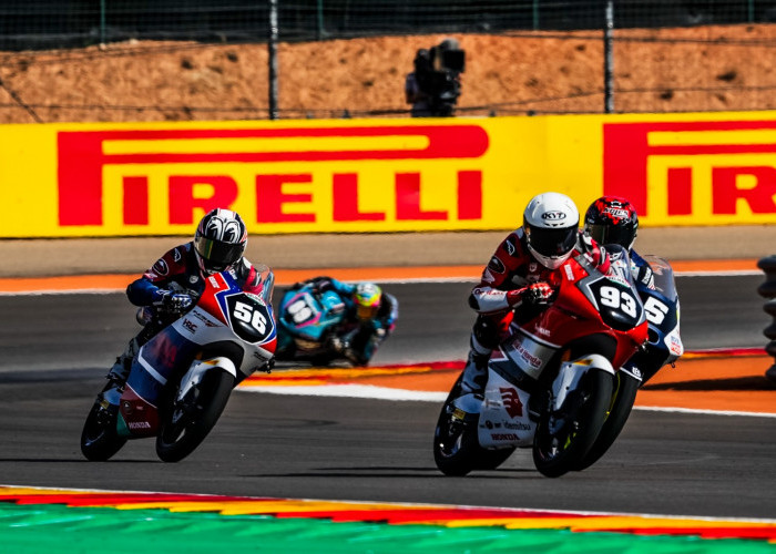 Melaju Kencang, Pebalap Astra Honda Cetak Poin di JuniorGP Aragon 2024