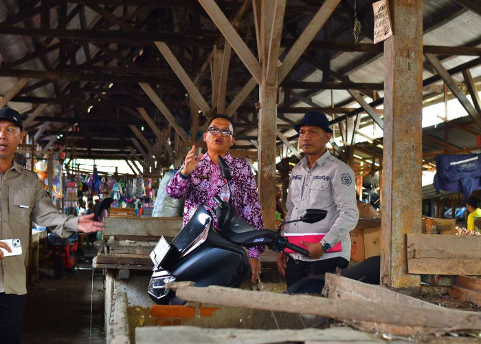 Pasar Tradisional Sarolangun Bakal di Tata, PKL Ditertibkan