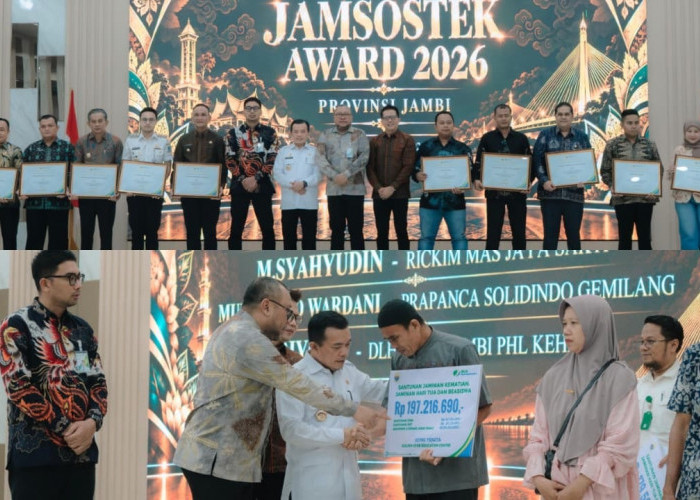Jamsostek Award 2026, Momentum Perkuat Perlindungan 600 Ribu Pekerja di Jambi
