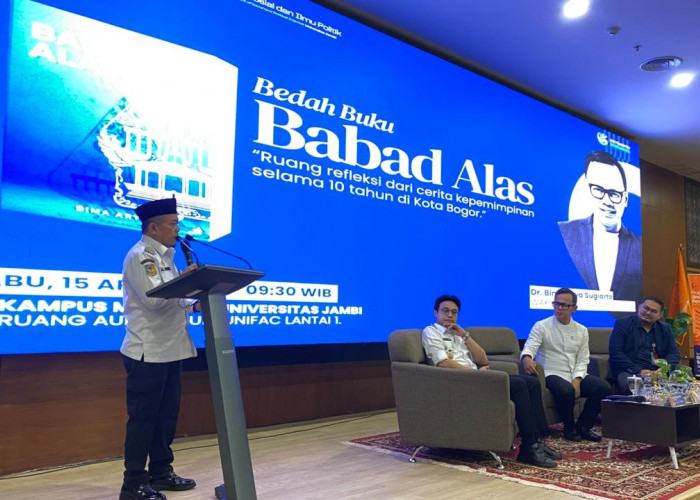 Bedah Buku Wamendagri di Unja, Gubernur Al Haris: Inspirasi Anak Muda Menatap Masa Depan