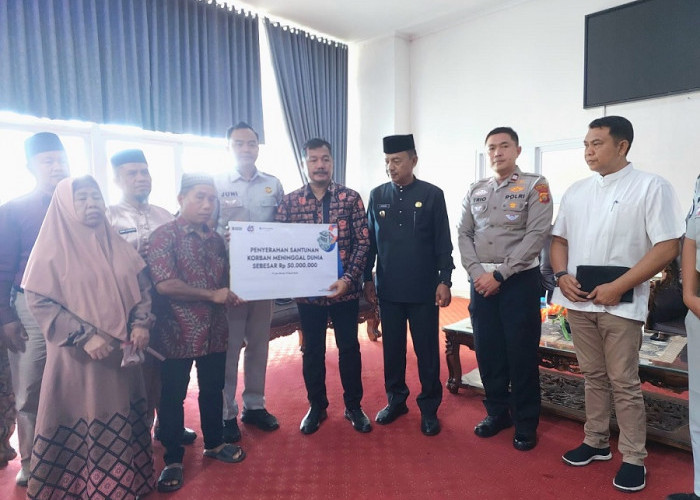Jasa Raharja Muara Bungo Perkuat Silaturahmi dengan Pemerintah Kerinci
