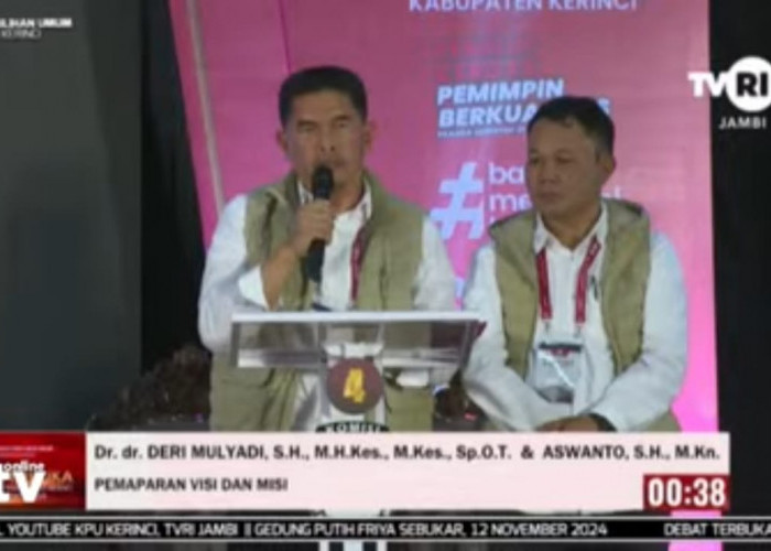 Deri-Aswanto Kuasai Panggung Debat, Semua Pertanyaan Dijawab Dengan Baik