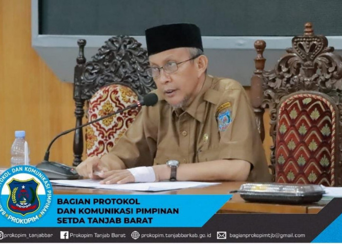 Sekretaris Daerah Tanjab Barat Pimpin Rapat Pemetaan Kerjasama