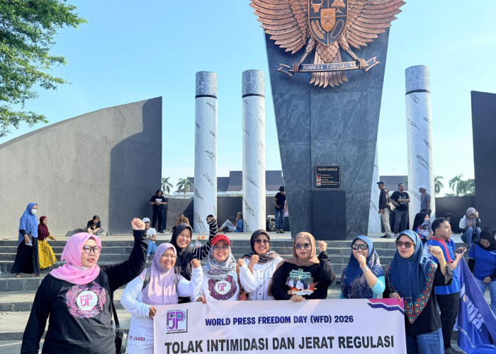 Hari Kebebasan Pers Sedunia, FJPI Jambi Gelar Orasi Damai, Tekankan Perlindungan kepada Jurnalis 
