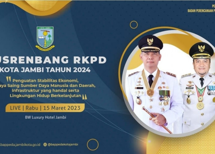 Pemkot Jambi Gelar Musrenbang RKPD 2024, Tampung 2.514 Usulan