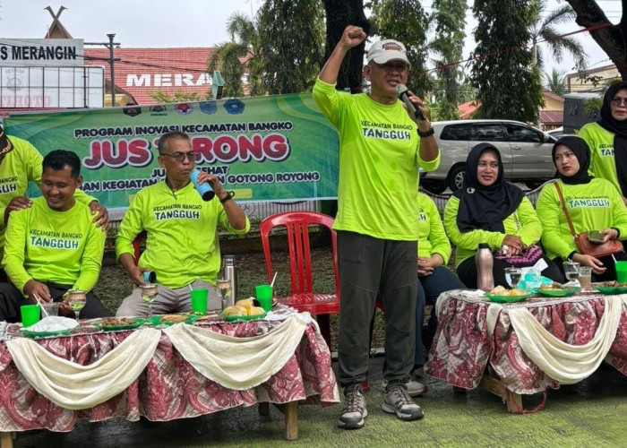 Wabup Merangin H A Khafid Moein ‘Jus Terong’ di Pematang Kandis
