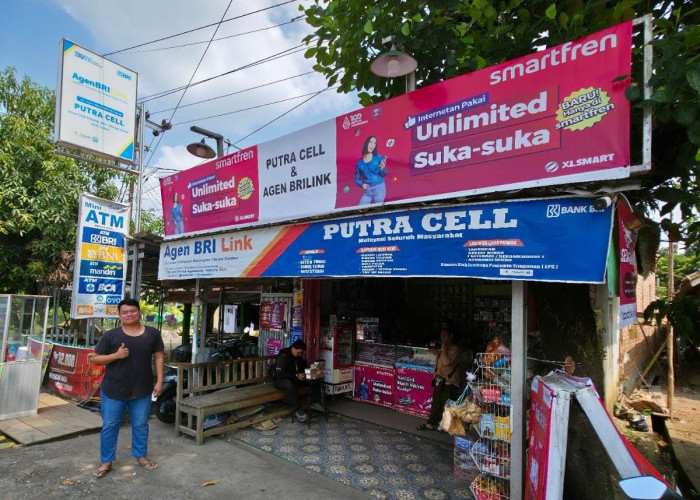 Punya Banyak Cabang, AgenBRILink Milik Pemuda Asal Lahat Ini Buka Lapangan Pekerjaan Untuk Warga Sekitar