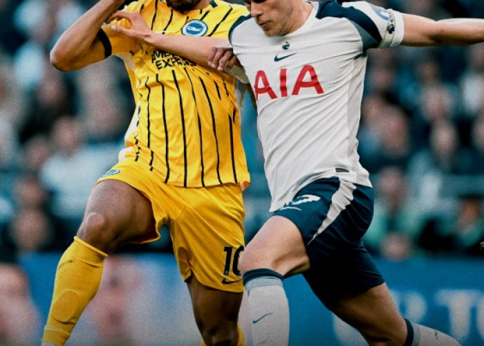 Diimbangi  Brighton & Hove Albion 2-2, Tottenham Hotspur Tetap di Zona Degradasi