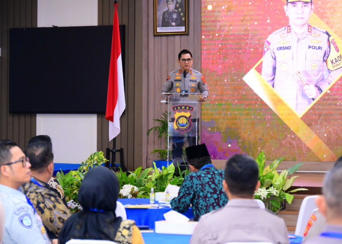Polda Jambi Gelar Rakor Lintas Sektoral Ops Ketupat 2026, Perkuat Sinergi Pengamanan Ramadhan dan Idul Fitri
