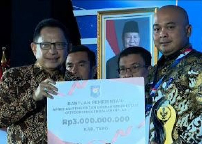 Tebo Raih Juara I Pengendalian Inflasi, Bukti Kerja Nyata Pemerintah Daerah