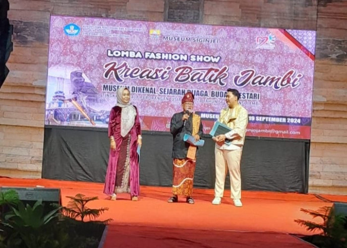 Pesona Batik Jambi Bersinar di Lomba Fashion Show Museum Siginjei 