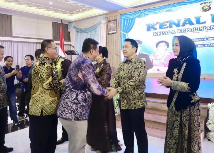 Wabup Tanjab Barat Katamso Hadiri Kenal Pamit Kapolda Jambi, Tekankan Kesiapan Perkuat Sinergitas Daerah