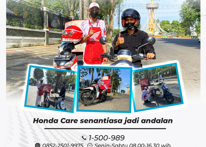 Honda Care Solusi Darurat Untuk Konsumen Sepeda Motor Honda