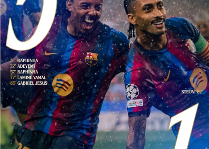 Pesta Gol di Camp Nou, Barcelona Lumat Feyenoord 5-1