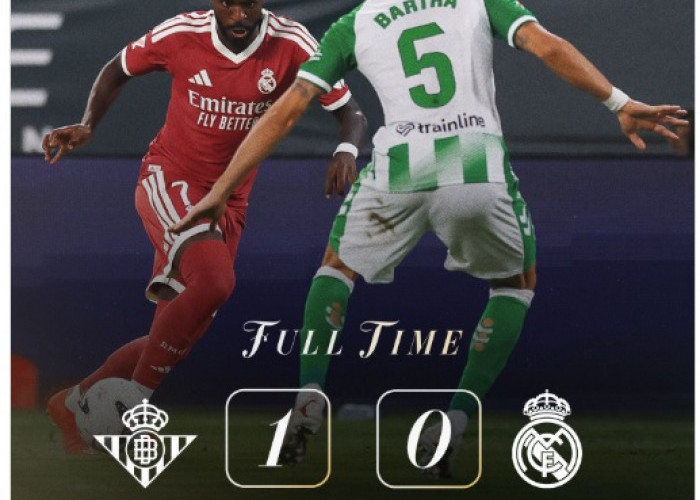 Real Betis Sukses Tumbangkan Real Madrid 1-0 Berkat Gol Tunggal Troy Parrott