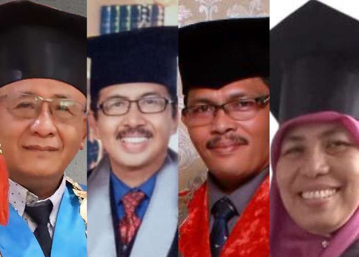 Empat Guru Besar UNJA Daftarkan Diri sebagai Bacalon Rektor Periode 2024-2028