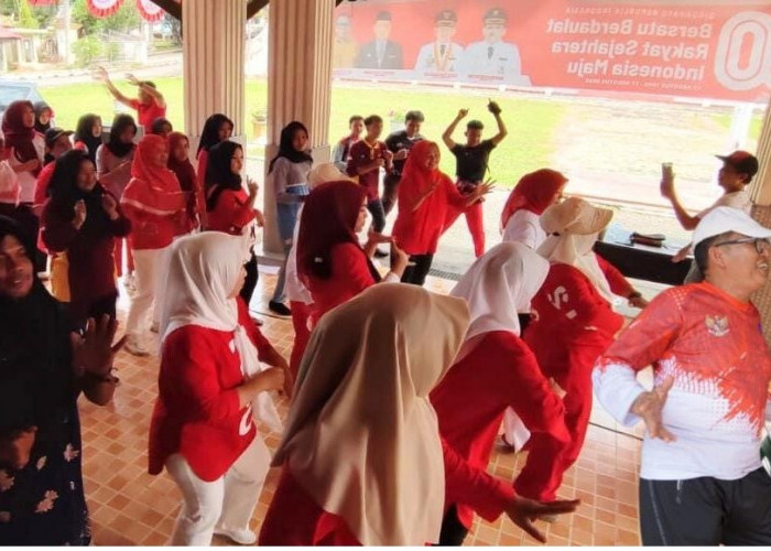 Serangkaian Lomba Langka, di Diskominfo Merangin Berakhir Seru