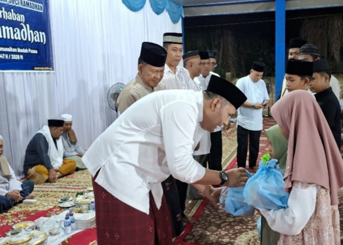 Sambut Ramadhan, Bupati M. Syukur Santuni Anak Yatim dan Fakir Miskin