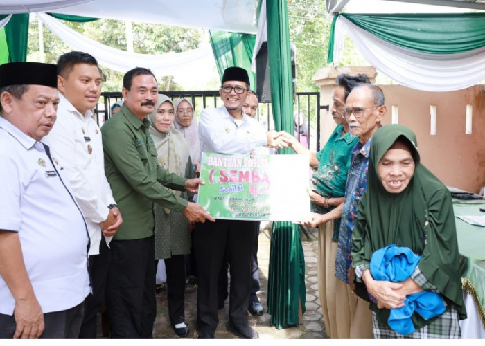 Peduli Masyarakat, Bumdesma Lkd Teras Mandiri Kecamatan Muara Bulian Salurkan Bansos Gratis 