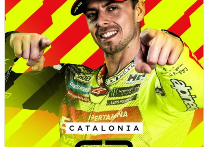 Salip Pedro Acosta Jelang Finish, Fabio Di Giannantonio Sabet Juara MotoGP Catalunya